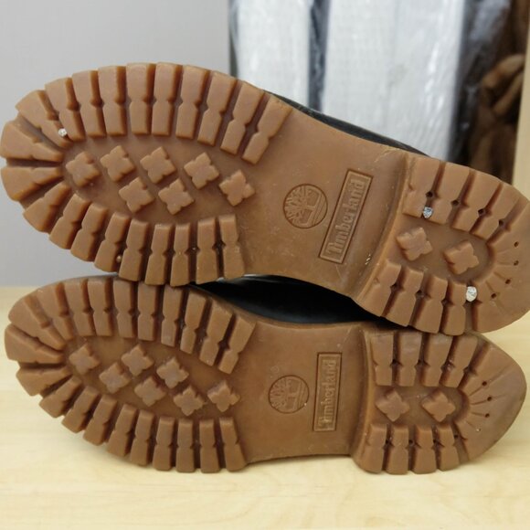 Timberland Boots Mens 8 M Blue Hiking Outdoor Classic Leather Retro - Picture 6 of 10